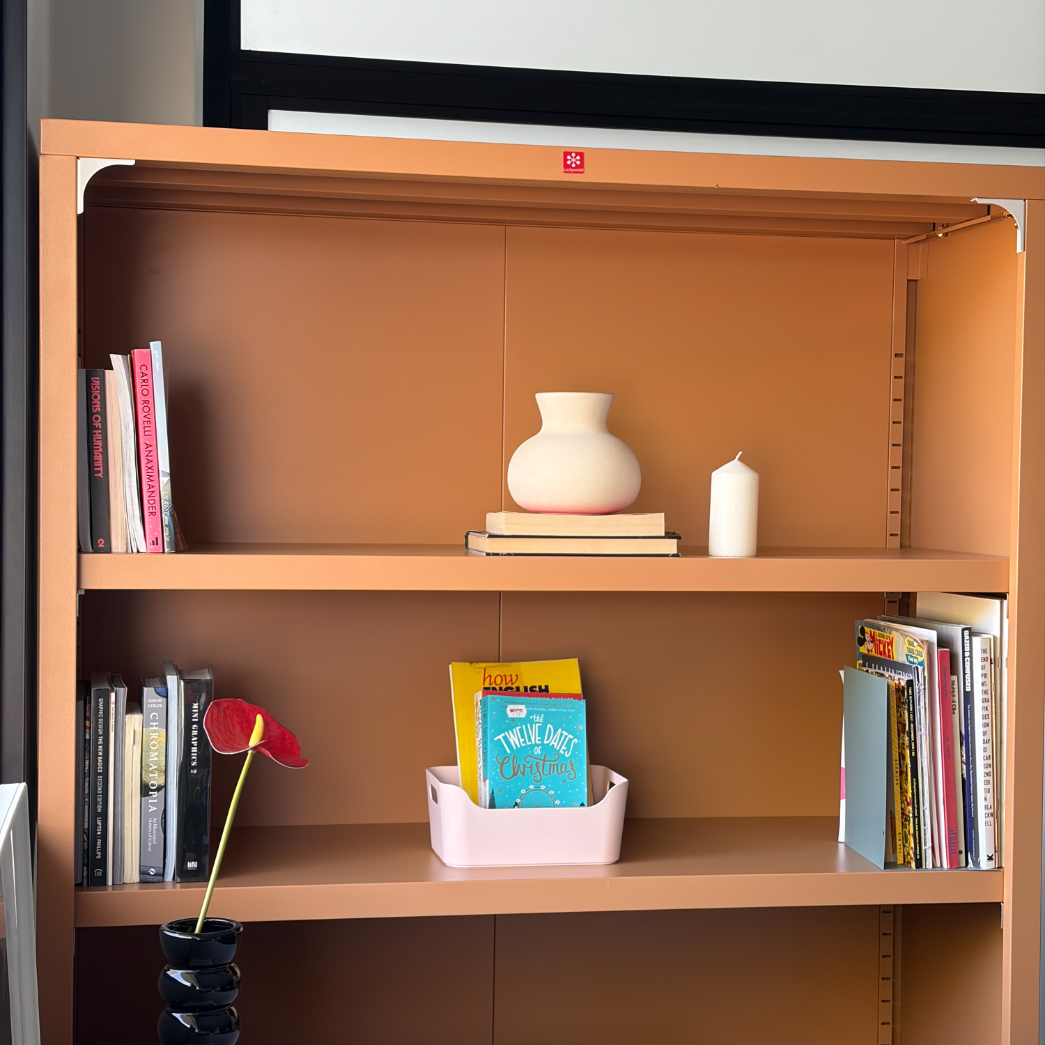 ชั้นวางอเนกประสงค์พร้อมฝาหลัง รุ่น SFF-1200x1800